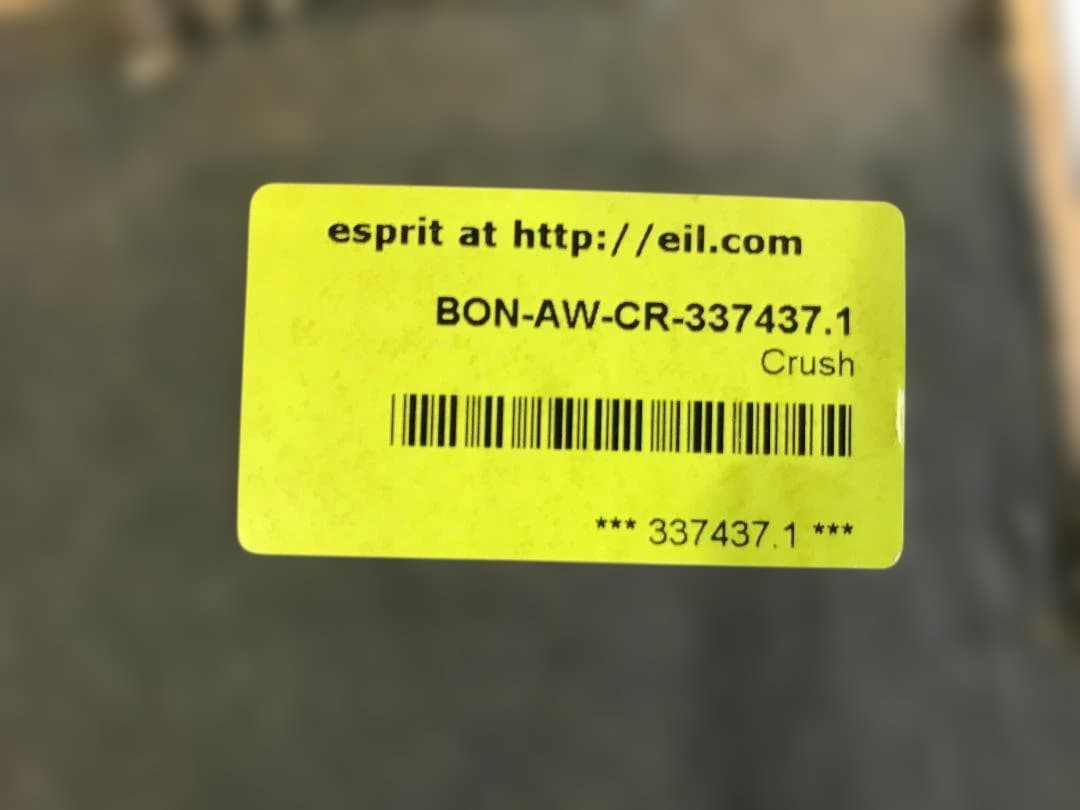 BON JOVI CRUSH 750万枚記念プレート