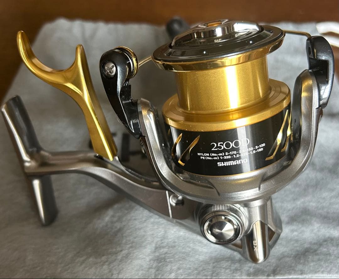 シマノ16BB-Xデスピナ2500DXGヤエン釣り用逆転音出し改造品