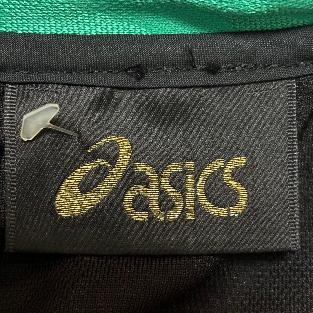 ★asics ゴールドタイガーシャドーゼブラ柄トラックジャケット XO 80s