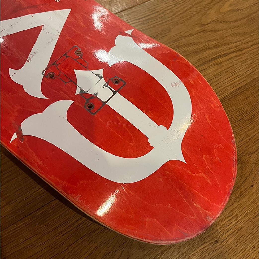スケートボード Evisen EVI-LOGO RED DEEP CONCAVE 8.125
