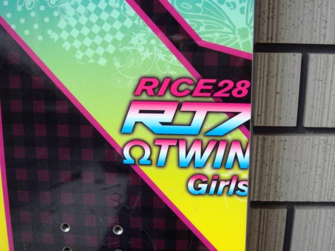 RICE28 ライス28 RT7 スノー ボード グラトリ 142 キャンバー