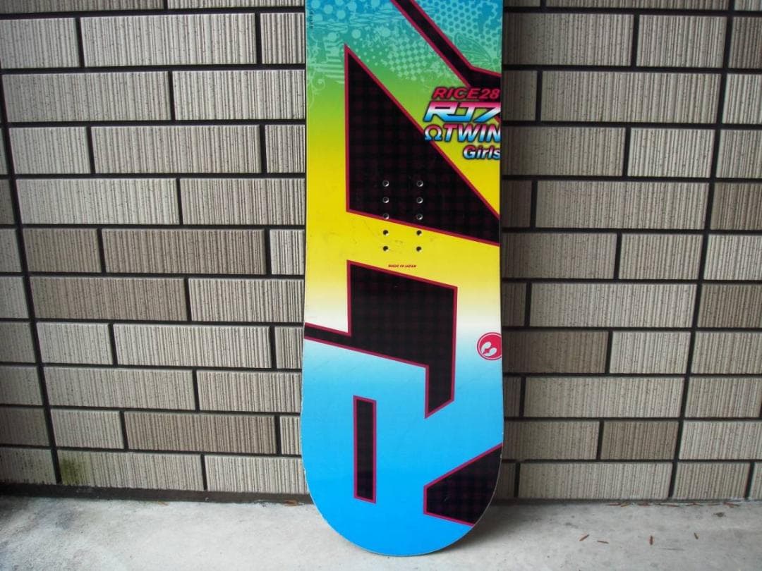 RICE28 ライス28 RT7 スノー ボード グラトリ 142 キャンバー