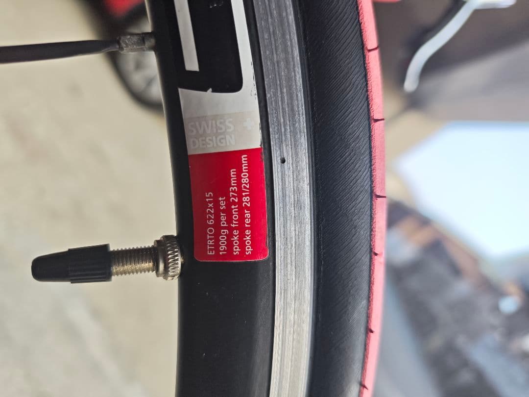 【手渡し限定】RIDLEY Compact 2009 ロードバイクWHEEL外品