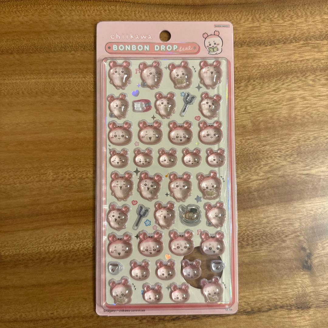 【正規品】ちいかわ　ボンボンドロップシール　4枚セット