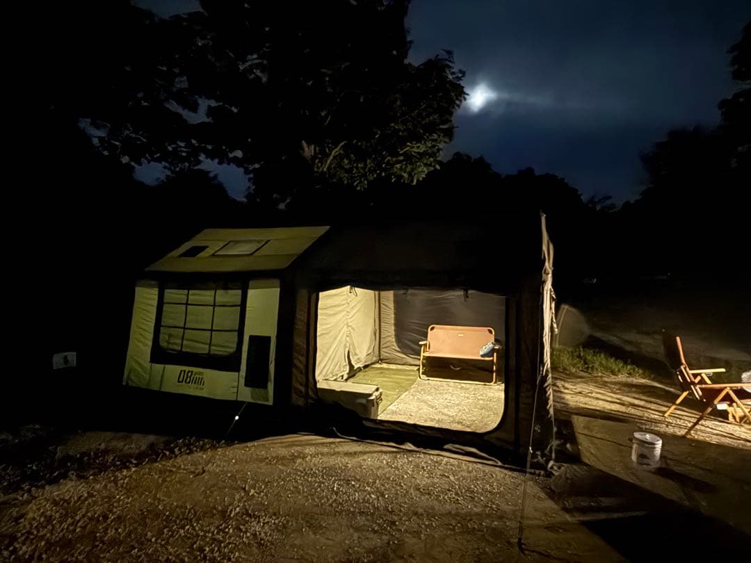 日防 AIR TENT MARS 8.0 PRO ミリタリーカーキ　【引取限定】