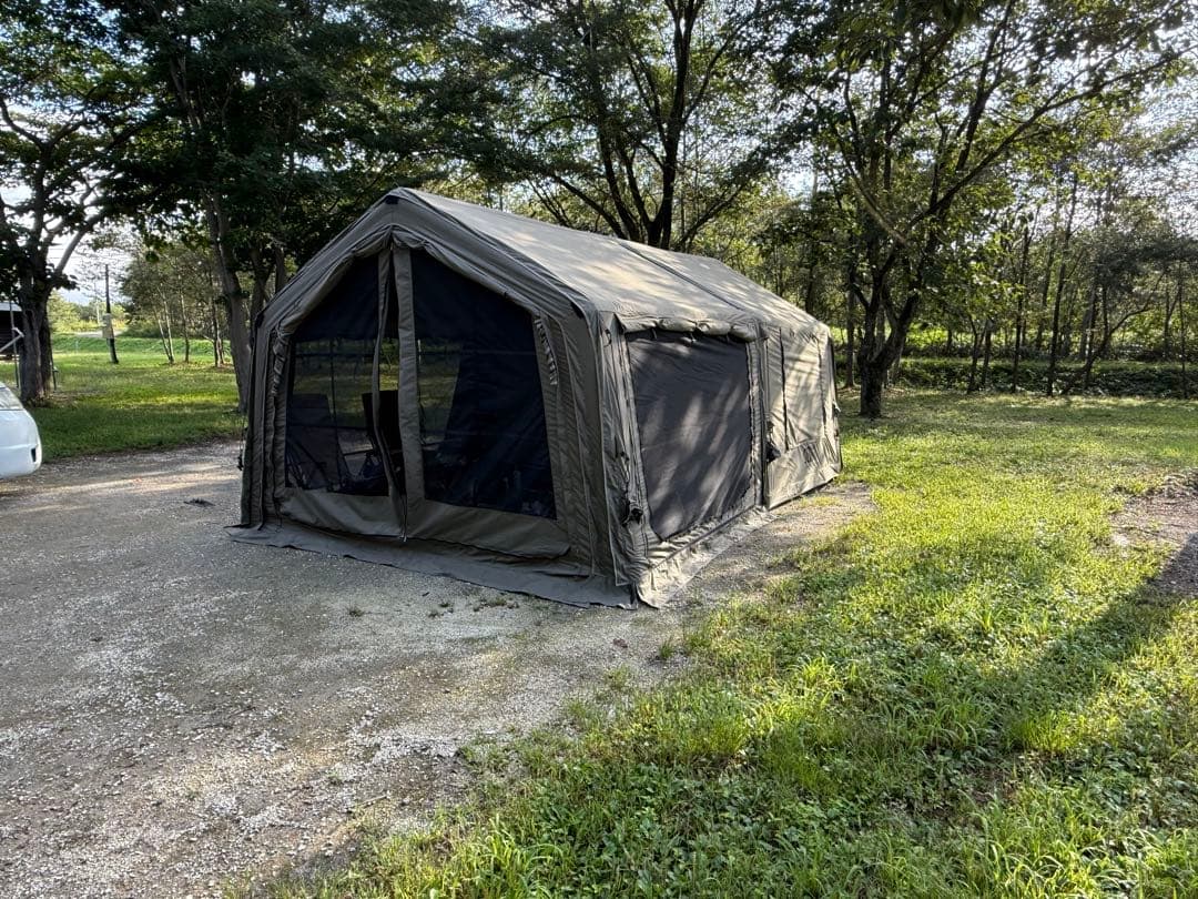 日防 AIR TENT MARS 8.0 PRO ミリタリーカーキ　【引取限定】