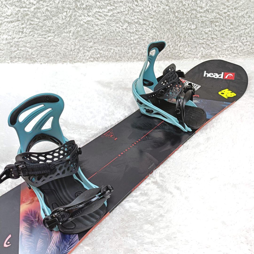 スノーボード HEAD 144 × ビンディング FLUX M 22-23セット