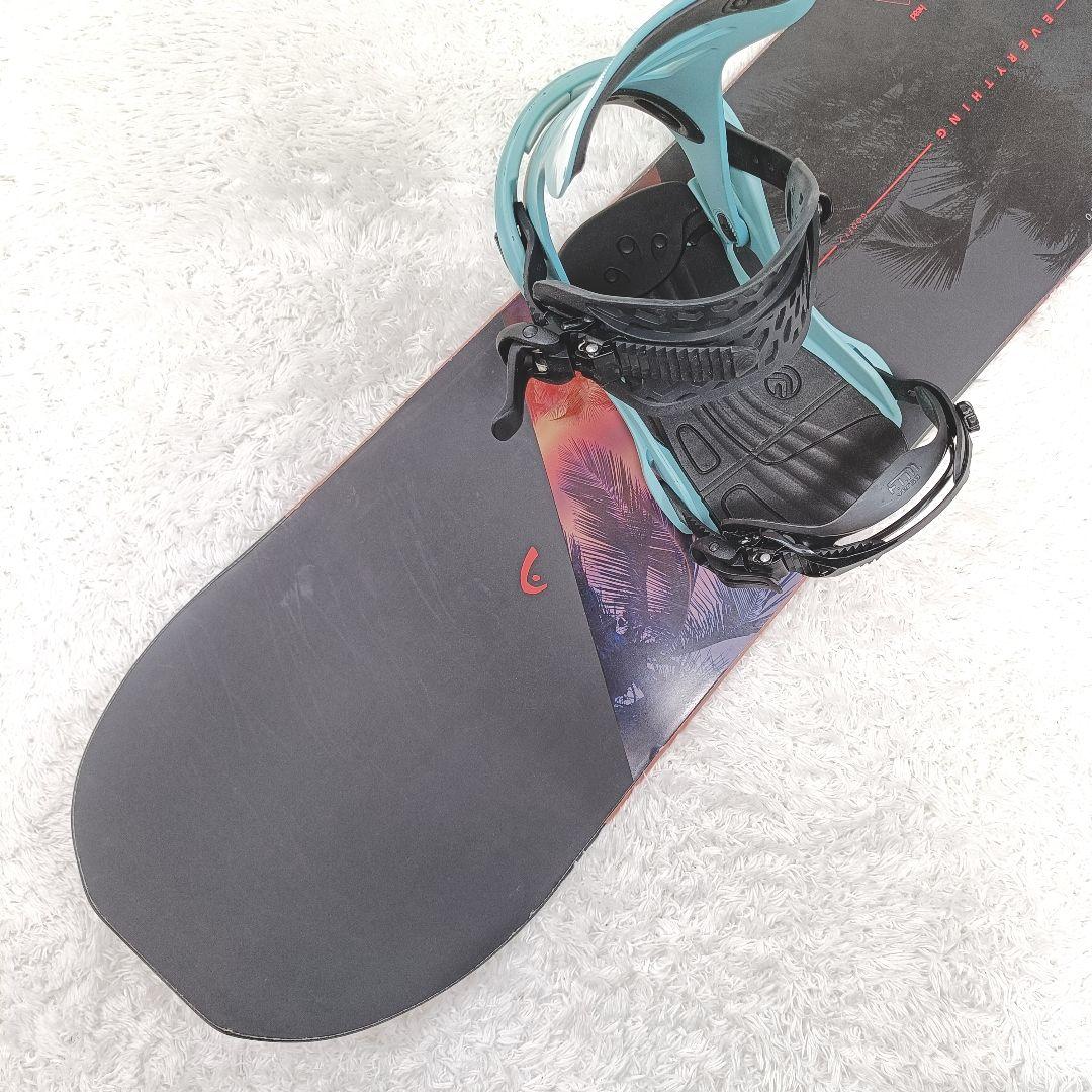 スノーボード HEAD 144 × ビンディング FLUX M 22-23セット