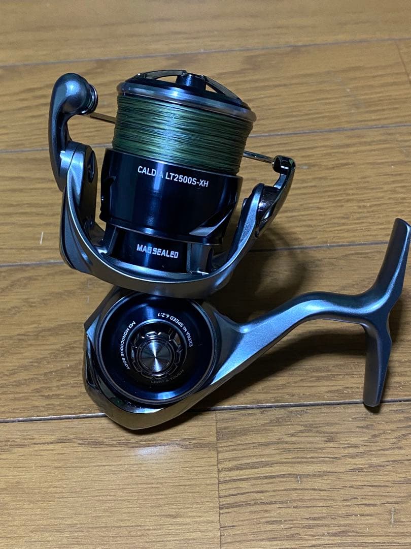 美品　エギングセット　ダイワ　21エメラルダスMX 25カルディア