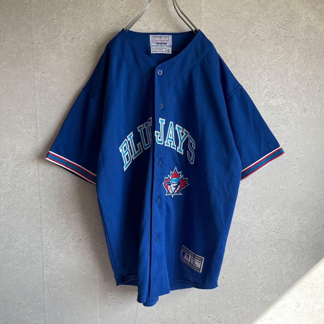 スターター MLB ブルージェイズ ベースボールシャツ レプリカ ユニフォーム