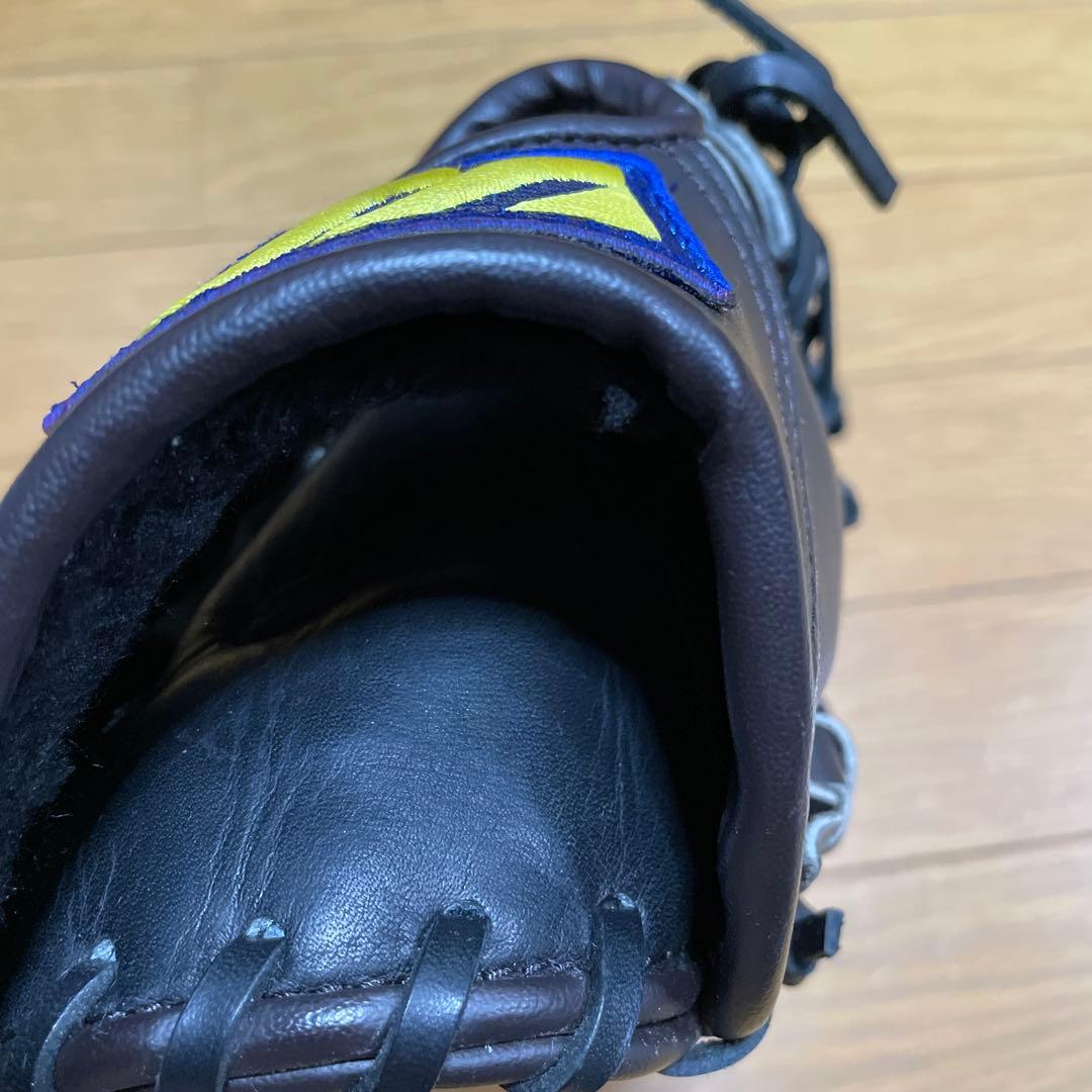 Mizuno Pro model cycloneブラウン 右投げ軟式グローブ