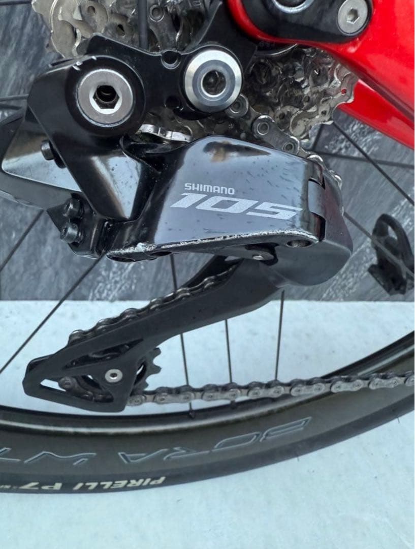 【美品完成車】PINARELLOX3 2024年モデルDi2 12sWTO45