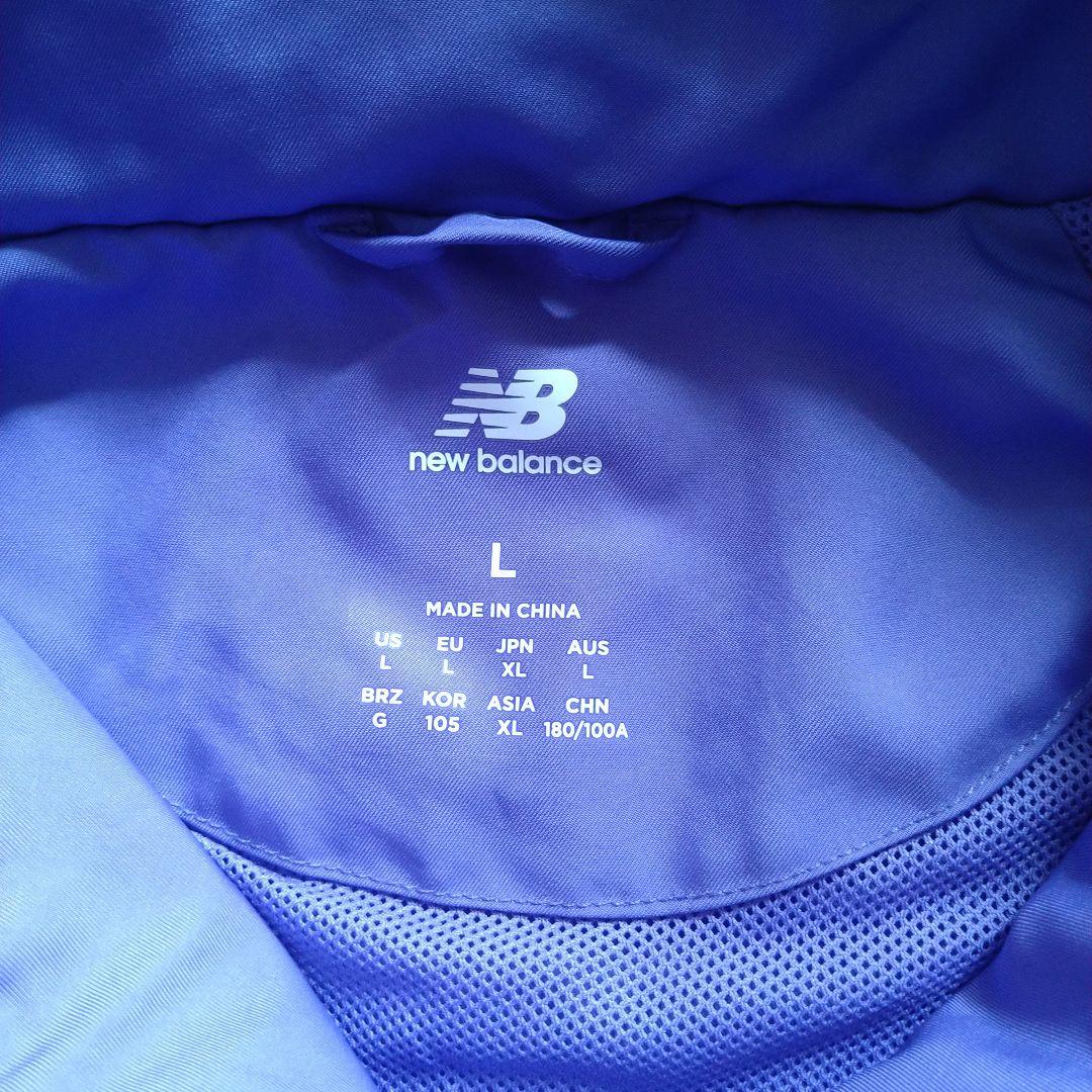 New Balance 紫色ジャケット Lサイズ