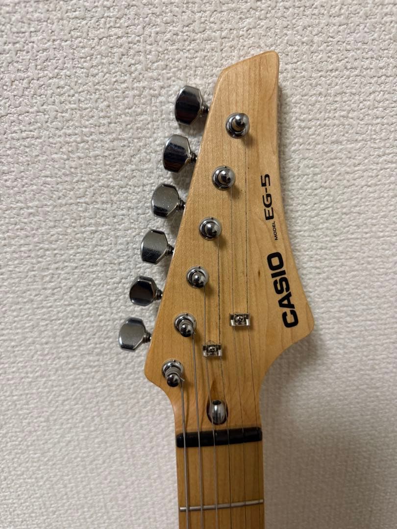 CASIO EG-5 クリームホワイト エレキギター