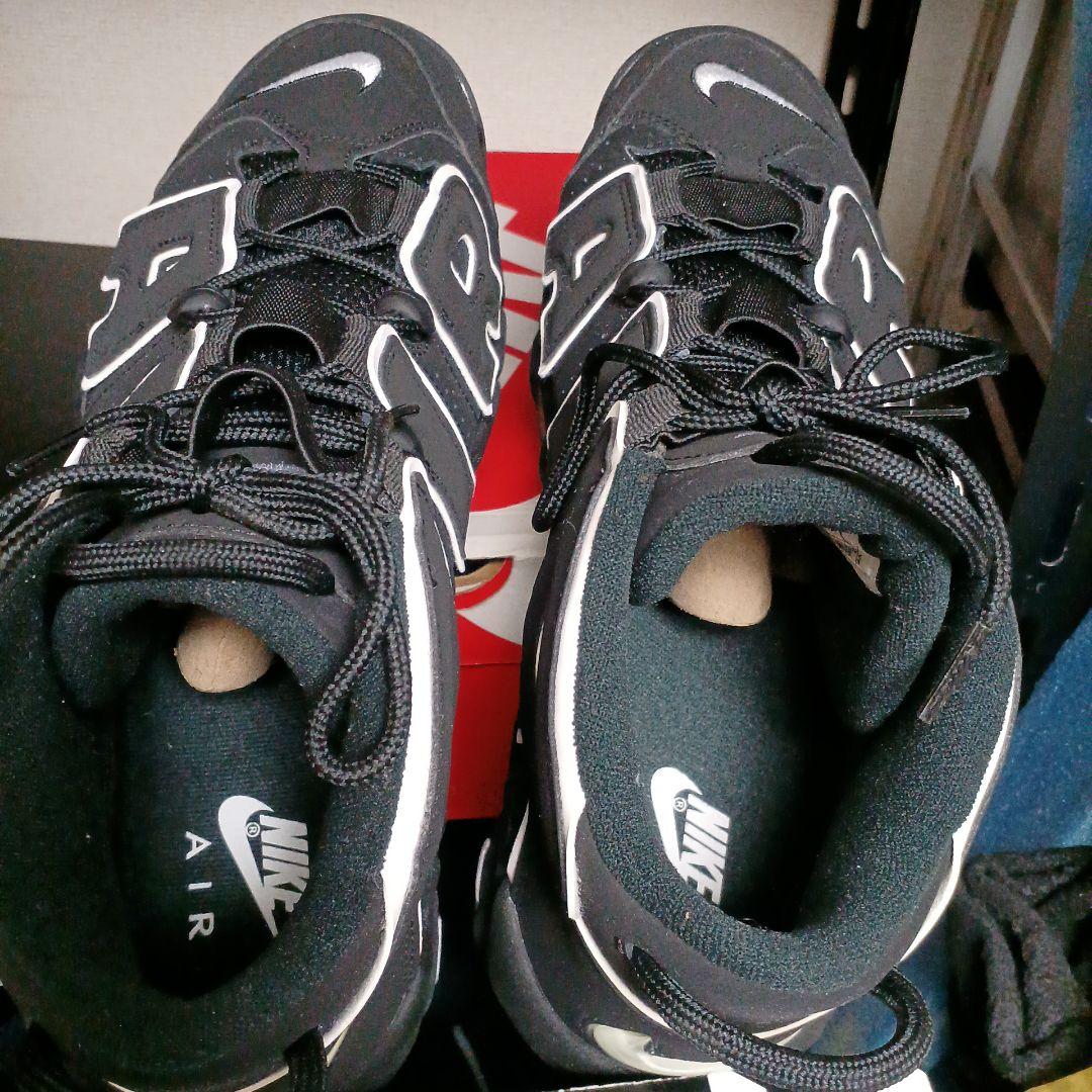 NIKE AIR ブラック シューズエアモアアップテンポ