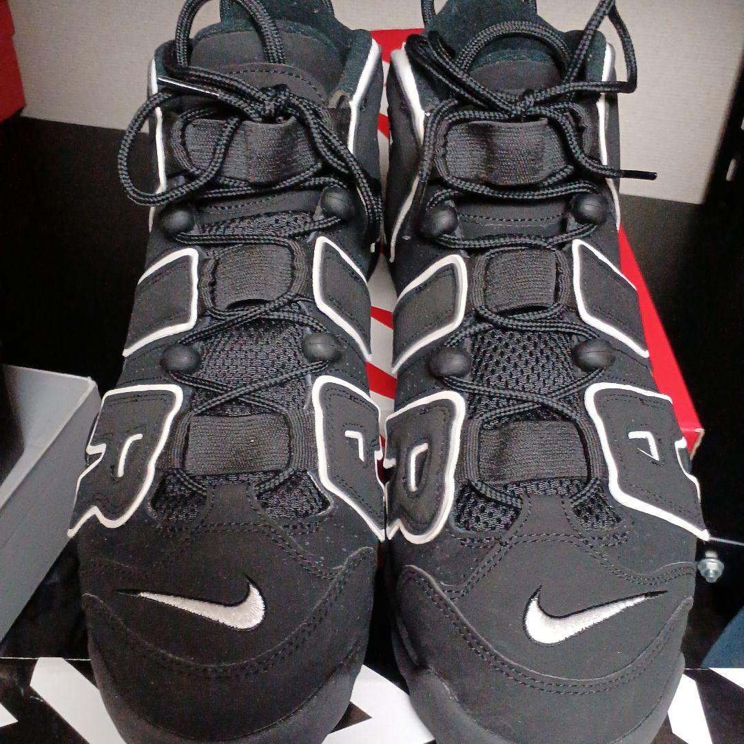 NIKE AIR ブラック シューズエアモアアップテンポ