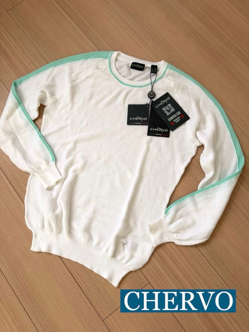 CHERVO シェルボ　コットンサマーセーター新品
