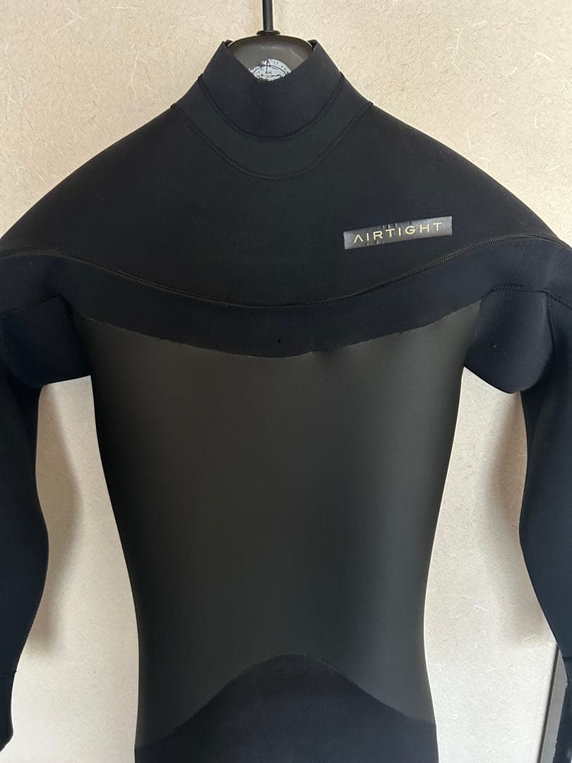 【美品】AIRTIGHTセミドライスーツXL 5×3mm裏起毛サーフィン