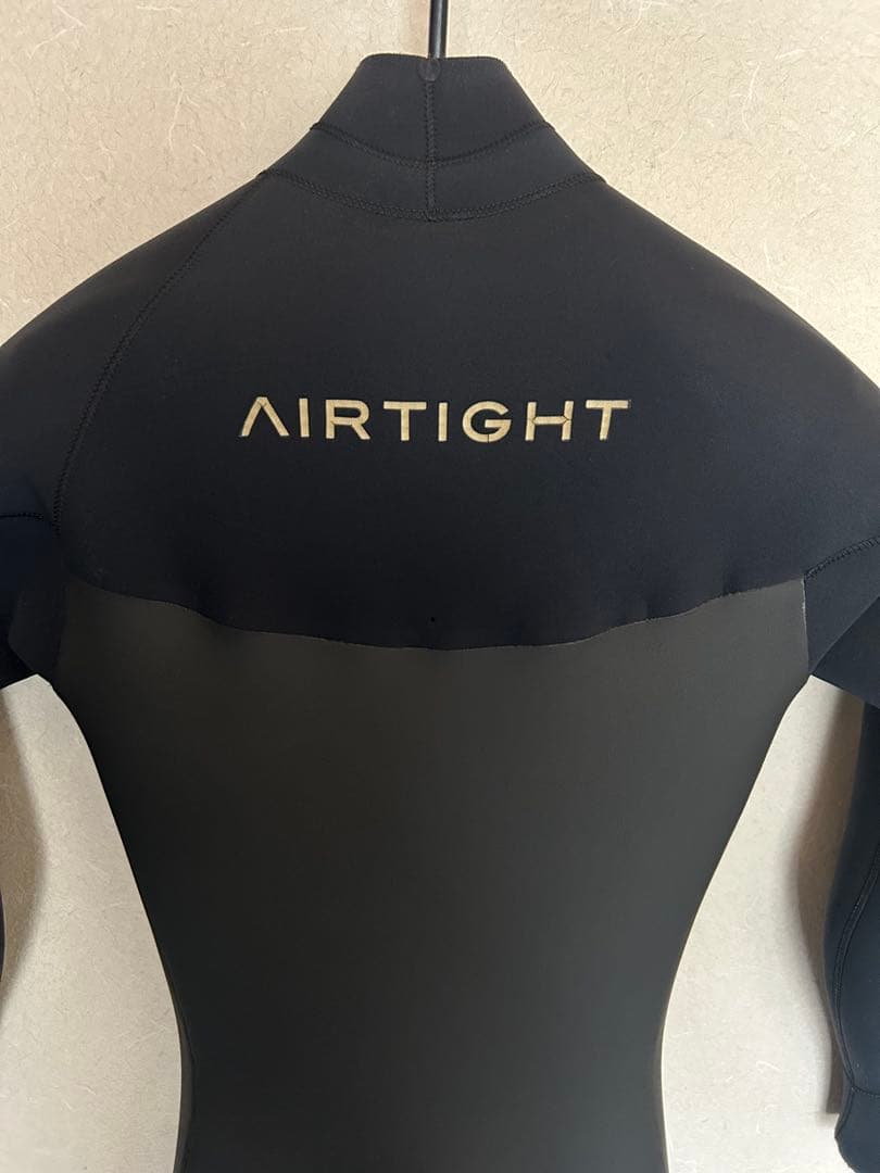 【美品】AIRTIGHTセミドライスーツXL 5×3mm裏起毛サーフィン