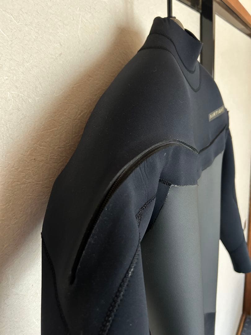 【美品】AIRTIGHTセミドライスーツXL 5×3mm裏起毛サーフィン