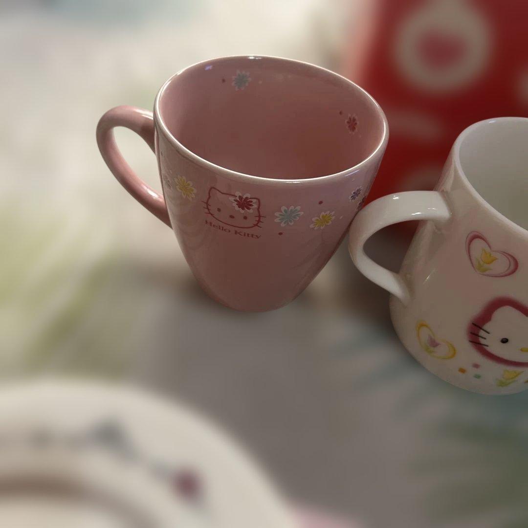 キティマグカップ&プレート