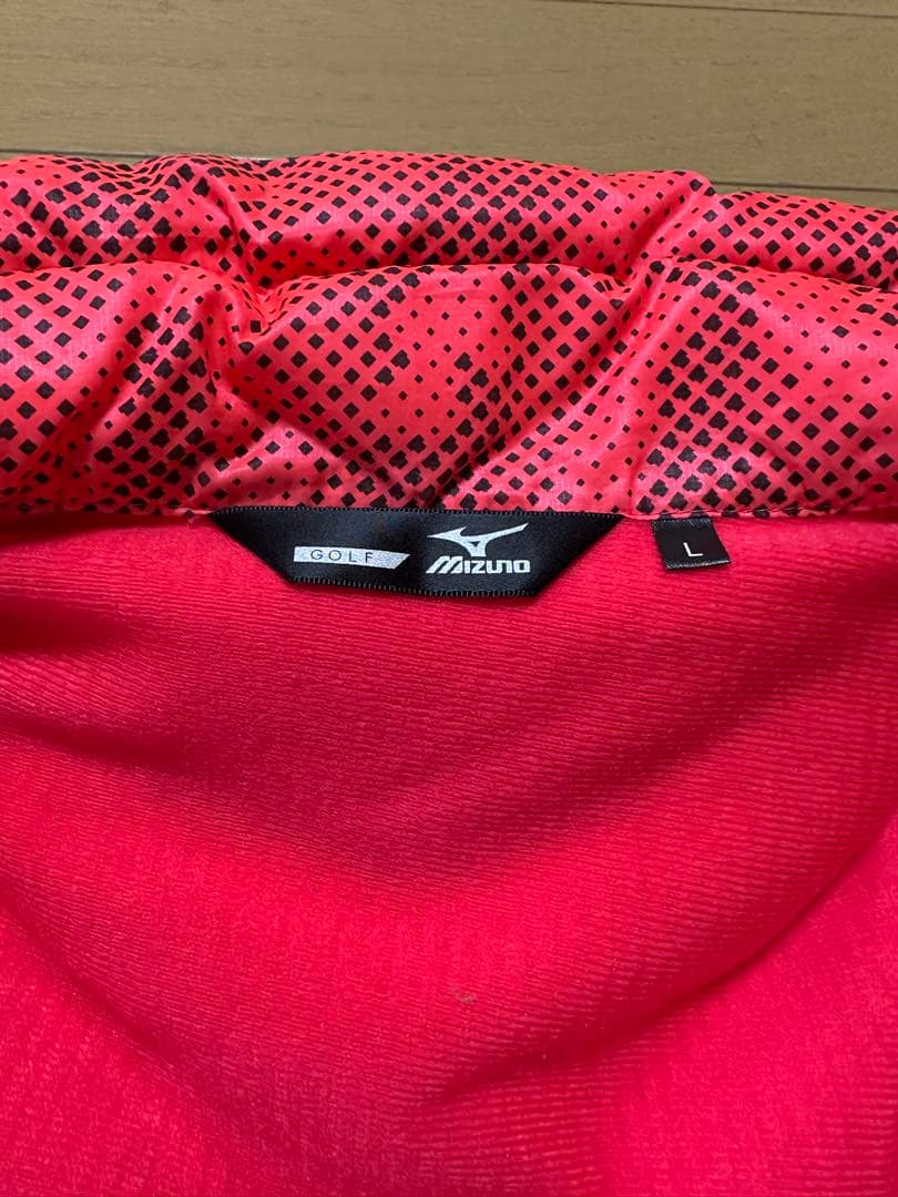 ミズノ　MIZUNO ゴルフウェア　アウター　ダウン　ムーブウォーマー　ピンク