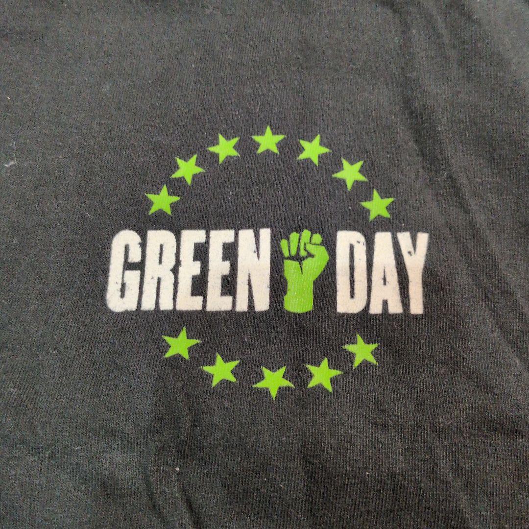 グリーン・デイ　TシャツGreen Day Idiot Green Flag
