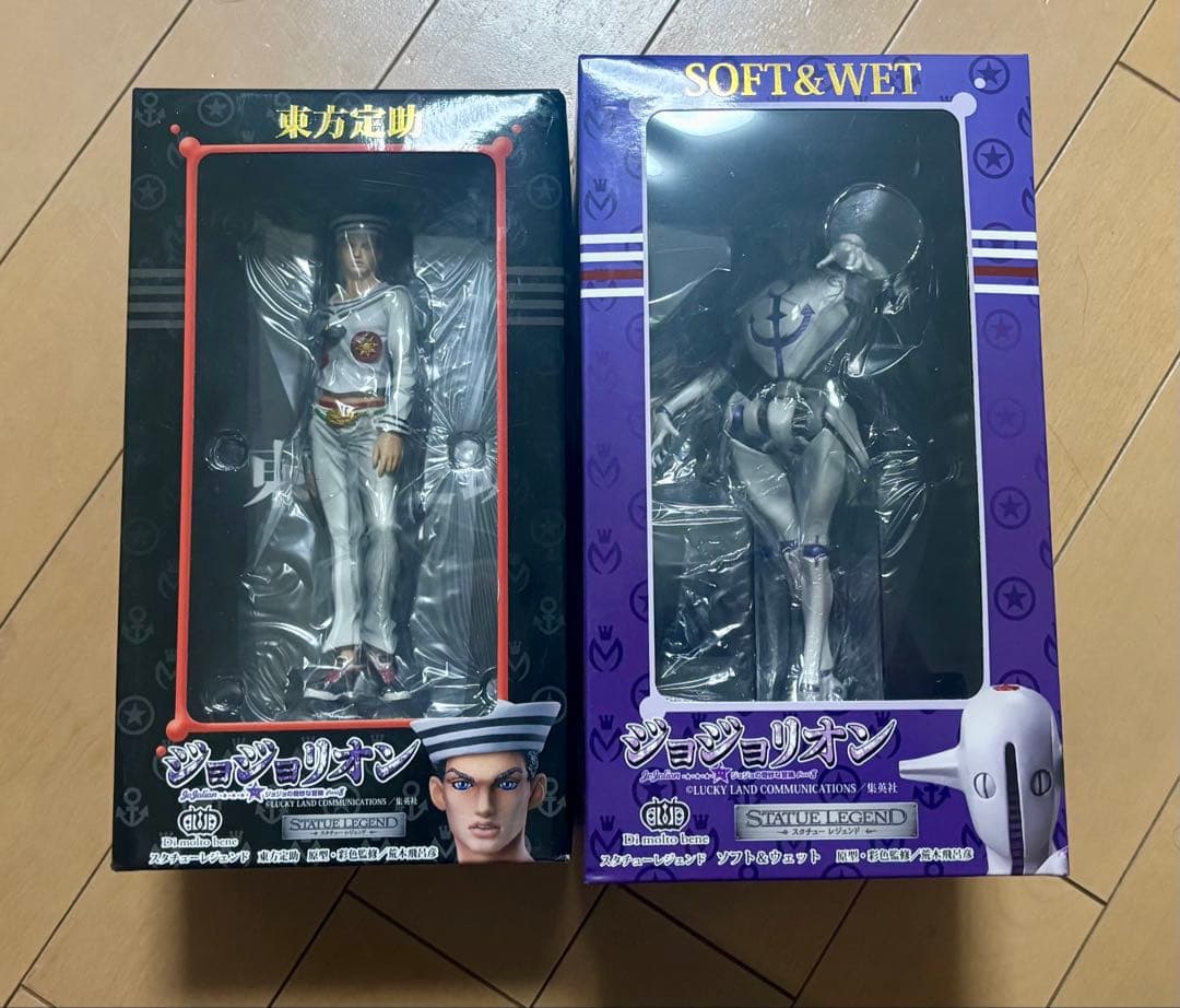 スタチューレジェンド　東方定助　SOFT&WET 2個セット　未開封　ジョジョ