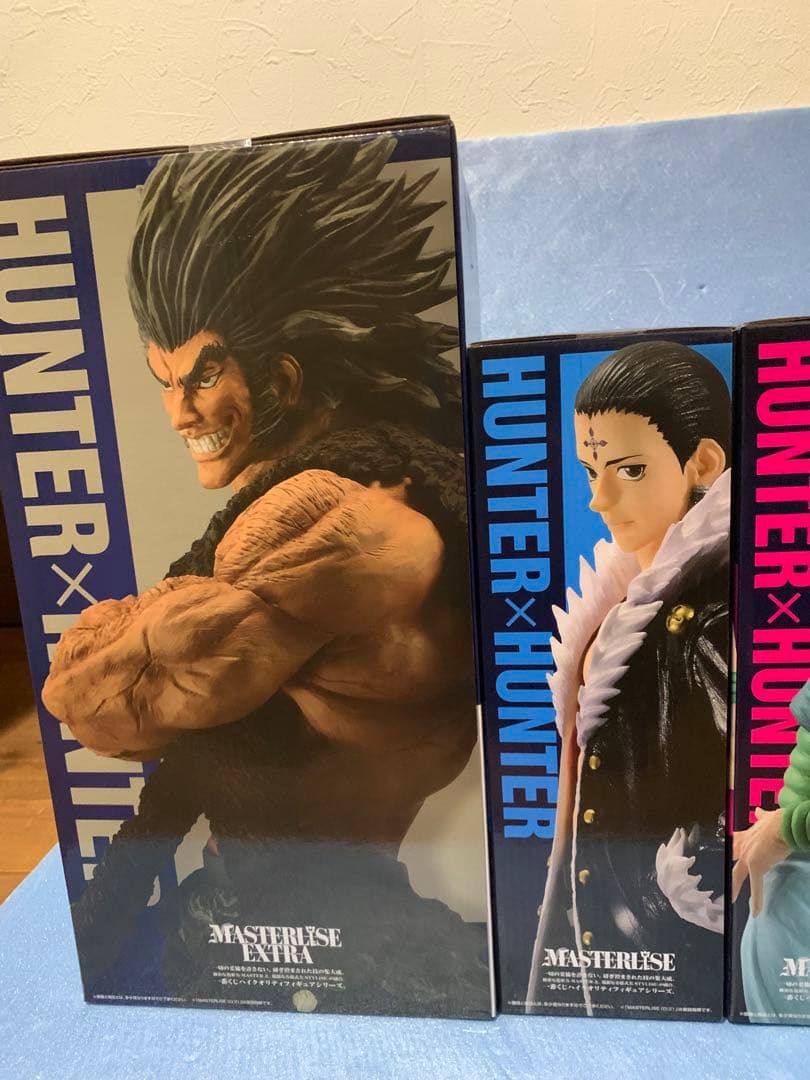 一番くじハンターハンター　ABCD賞フィギュアセット