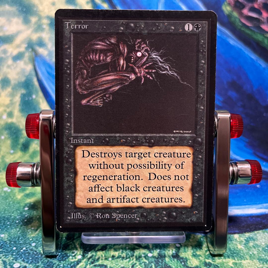 1109 EN 《恐怖/Terror》[LEB] MTG ベータ　β 希少