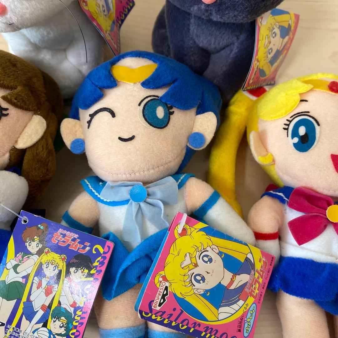 レトロ　非売品　バンプレスト　セーラームーン　S　ぬいぐるみ 5体セット