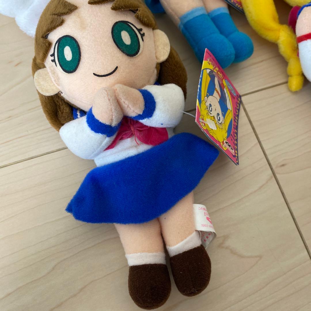 レトロ　非売品　バンプレスト　セーラームーン　S　ぬいぐるみ 5体セット