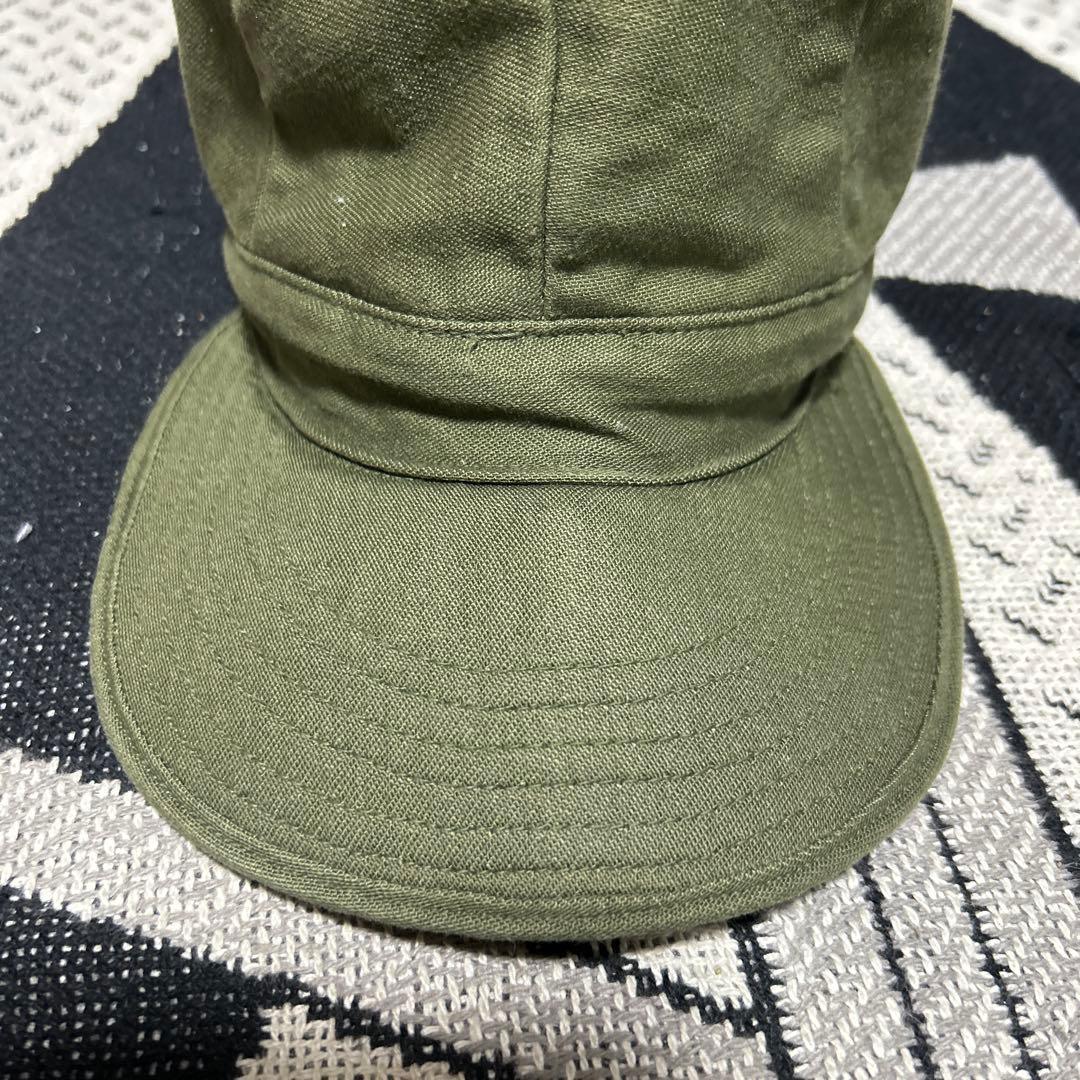 米軍実物 ナム戦 ユーティリティキャップ 62年 7 1/4 OG107 レア