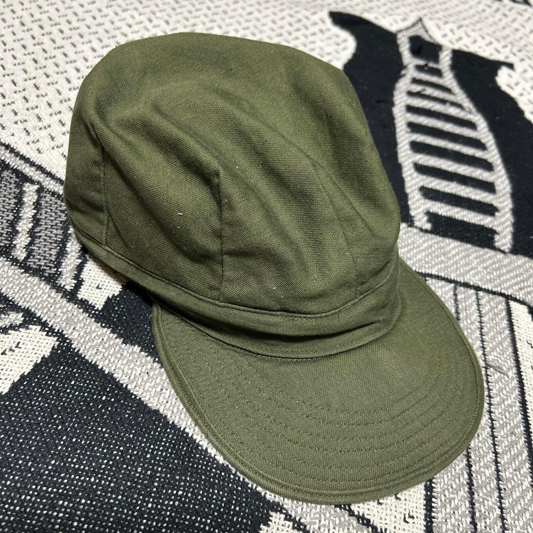 米軍実物 ナム戦 ユーティリティキャップ 62年 7 1/4 OG107 レア