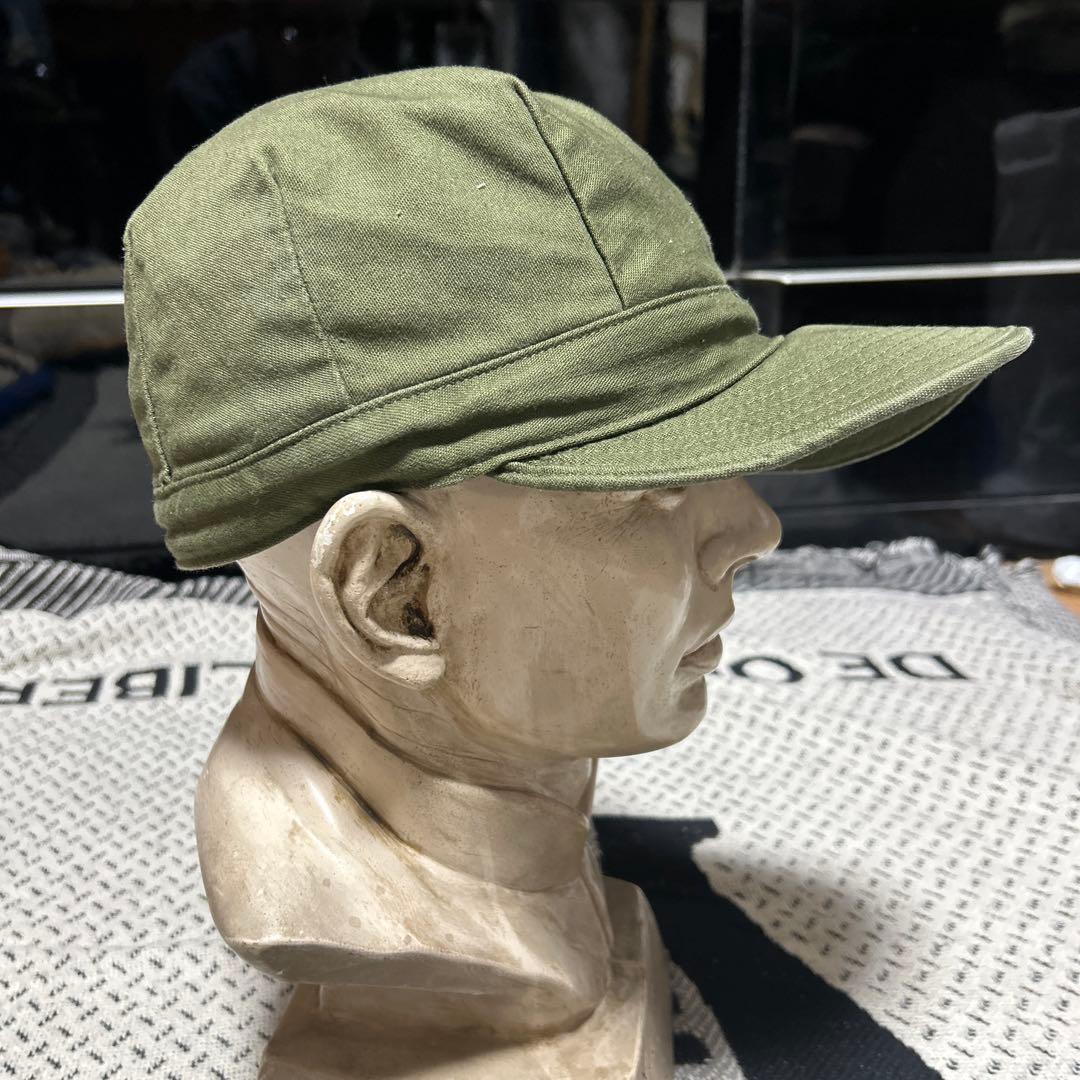 米軍実物 ナム戦 ユーティリティキャップ 62年 7 1/4 OG107 レア