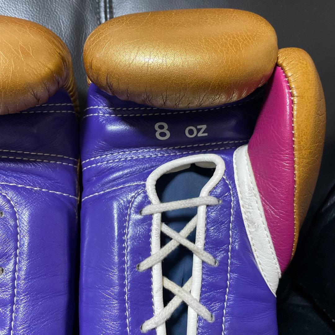 Winning ボクシンググローブ　8oz カラーオーダー　ゴールド　名前入り
