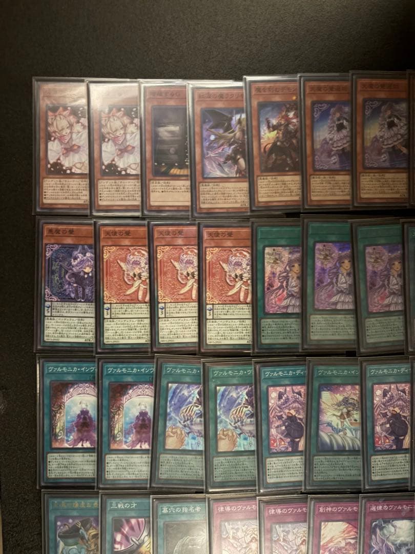 遊戯王 ヴァルモニカデッキ　デモンスミス+汎用入り本格構築 ycsj スリーブ付
