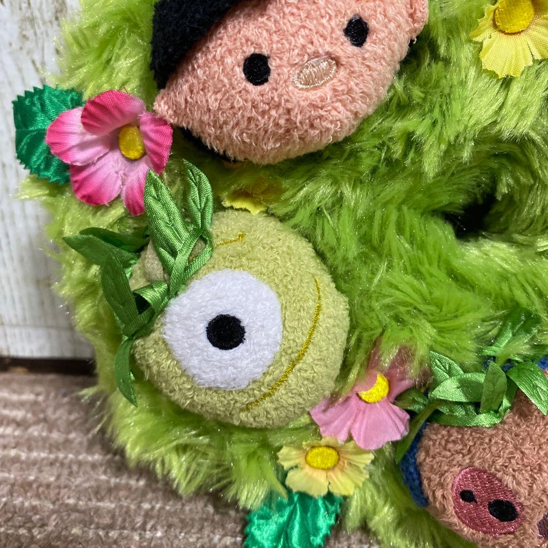 【レア】Disney リロ&スティッチ　リース　ツムツム　ぬいぐるみ