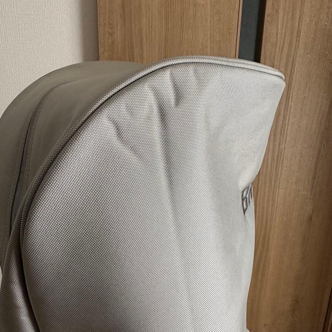 美品 BRIEFING CR-3 キャディバッグ シルバー ブリーフィング