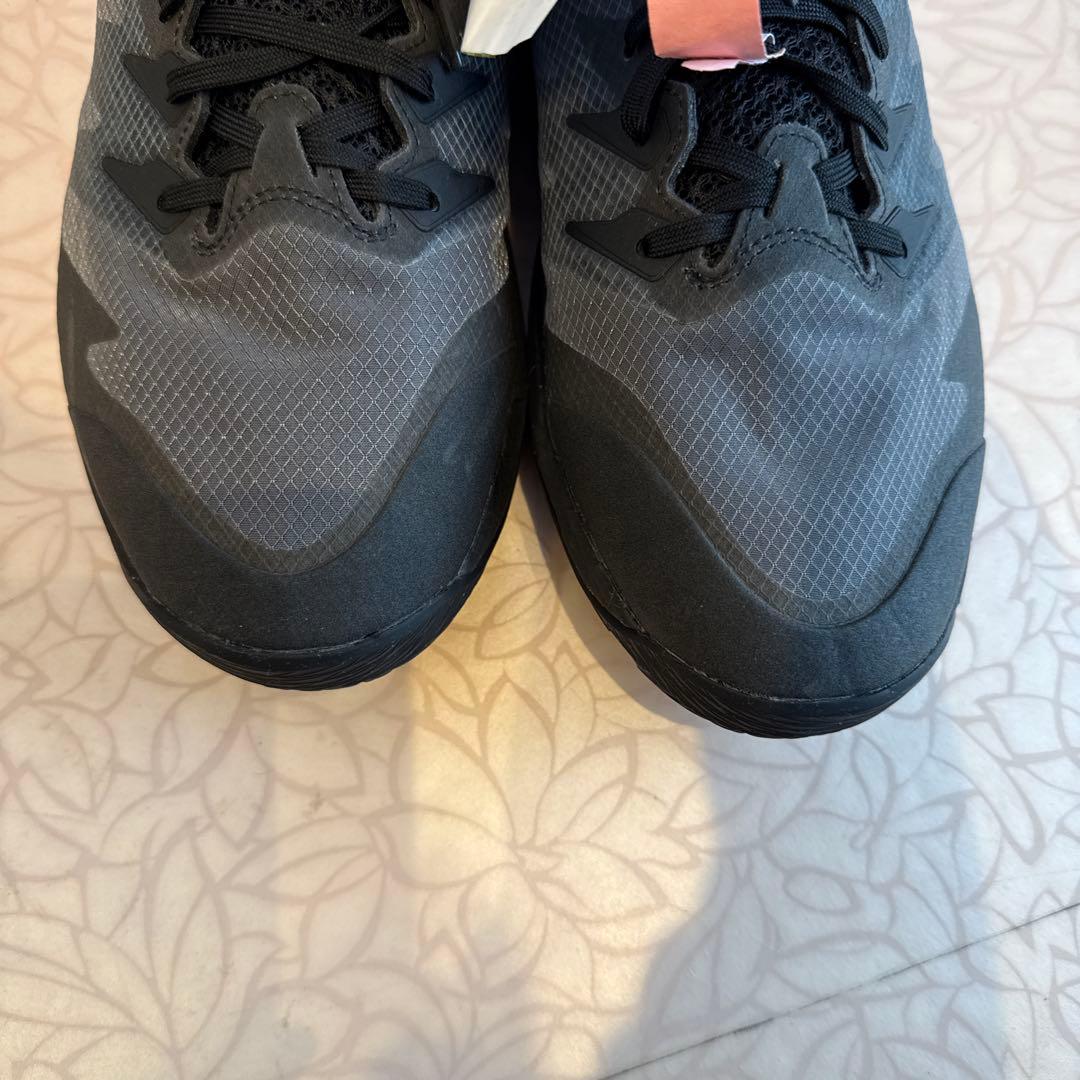 クリーニング済UNPREARS LOW2 asics バッシュ　ブラック29cm