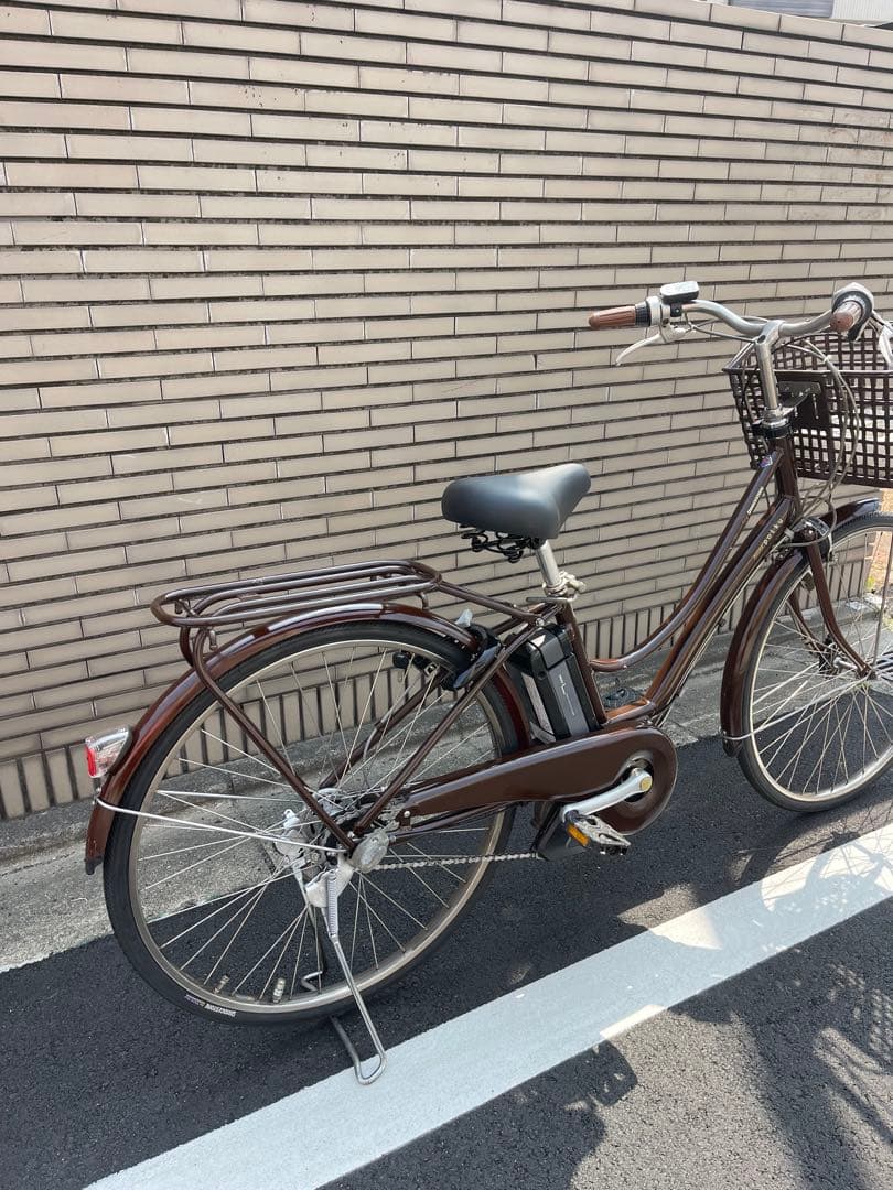 8.9ahブリヂストン電動アシスト自転車 ブラウン シティタイプ26CBNA40
