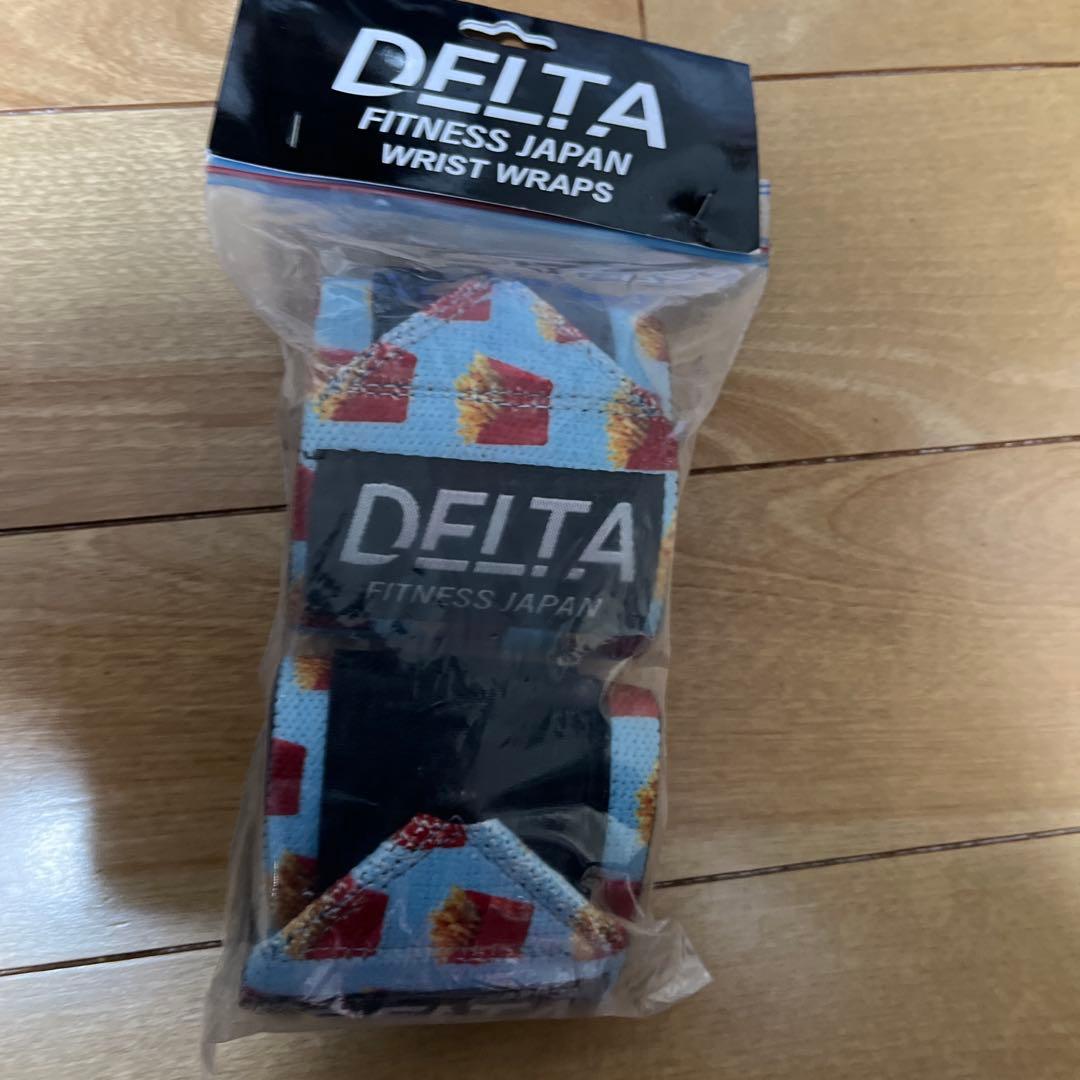 DELTA FITNESS オリジナル リストラップ　トレーニング　カネキン新品