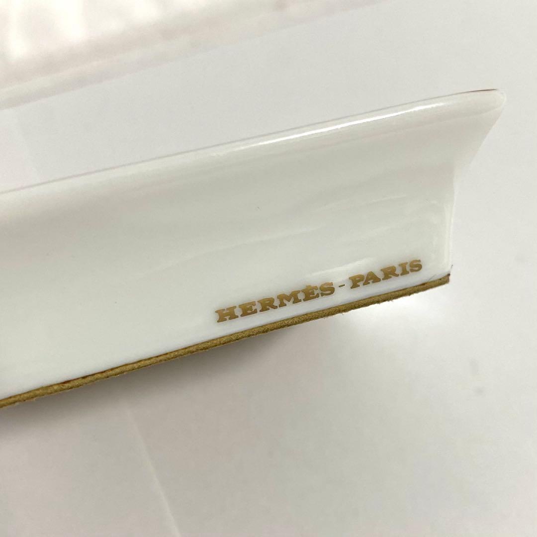HERMES エルメス シエスタ アッシュトレイ スクエア ミニプレート 2点