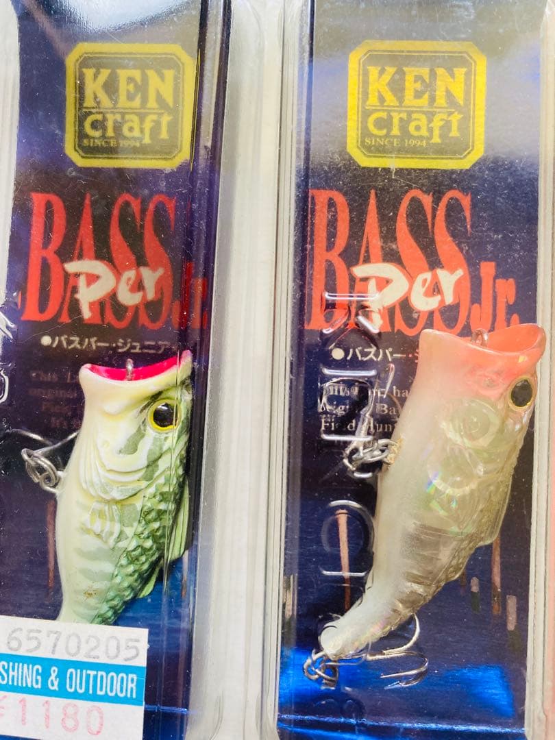【新品未使用】バス釣り ポッパー 5個セット