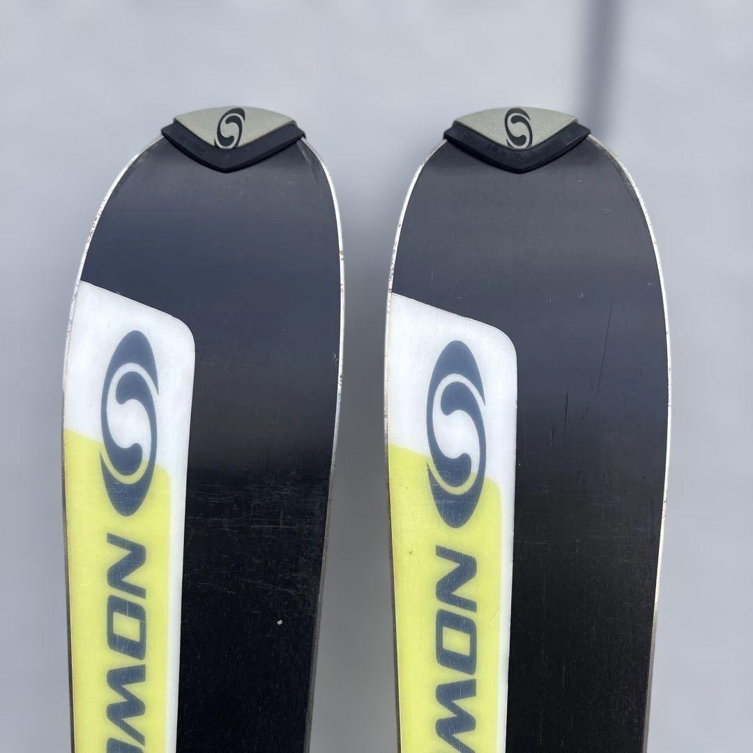 SALOMON Demo 9 3V スキー板　155 ストックとケース付