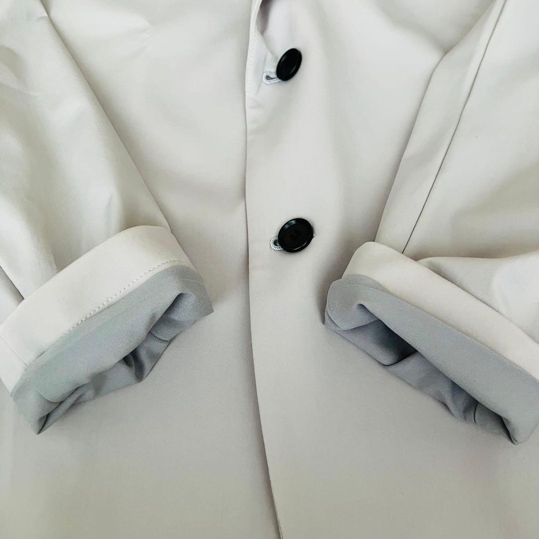 【美品】TFW49 STRETCH 2B JKT ゴルフ M ライトグレー