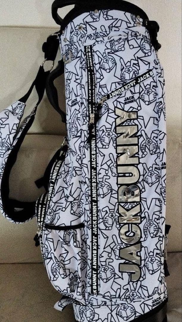 新品 ジャックバニー パーリーゲイツ ドラえもん 総柄 キャディバック