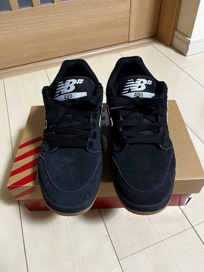 New Balance 480 ブラック スケートシューズ　26.0cm