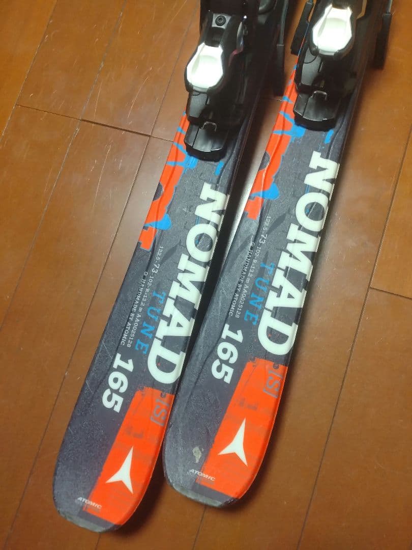 【ATOMIC☆】165cm　スキー板セット☆　送料無料！