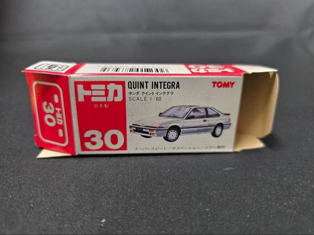 トミカ赤箱30ホンダクイントインテグラ(日本製)小田急レア